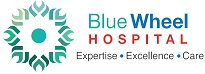 Blue Wheel Hospital Logo