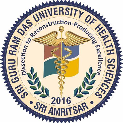 Sri Guru Ram Das Univesity of health sciences Logo